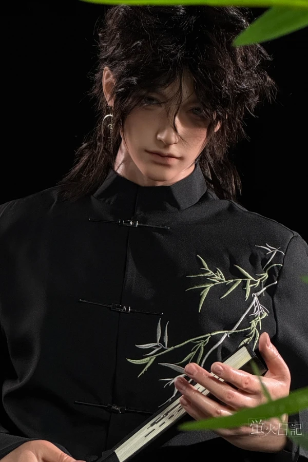 Silicone Handsome Exquisite Chinese Male Sex Doll Ling 176cm