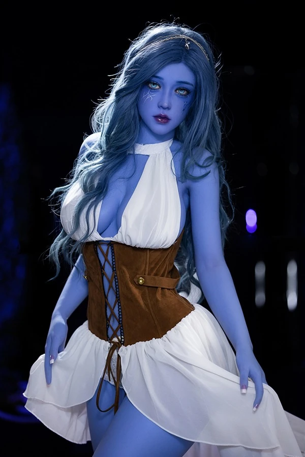 💥 Sexy Beautiful Blue Sex Doll Carmen 160cm