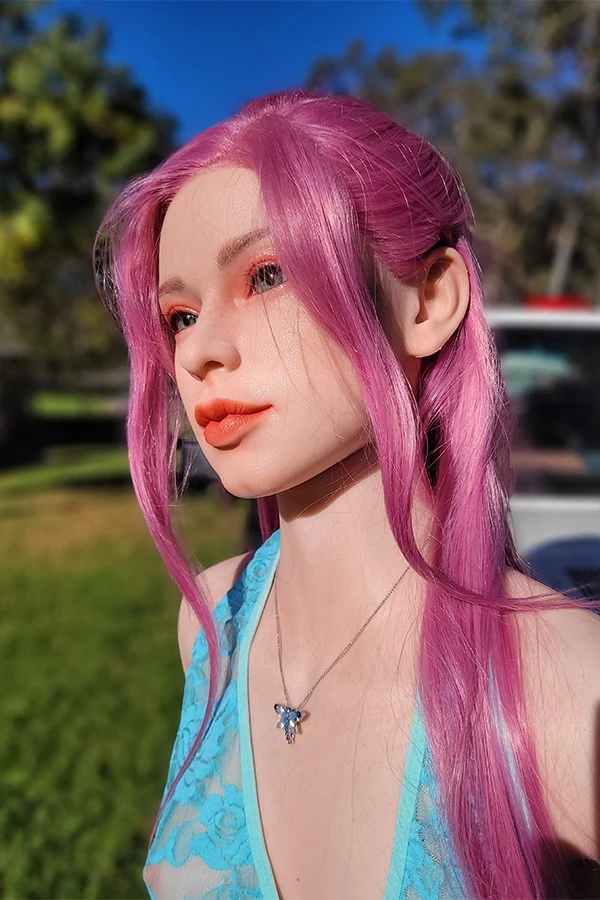 Super Realistic Pink Haired Tall Sex Doll Zariah 171cm