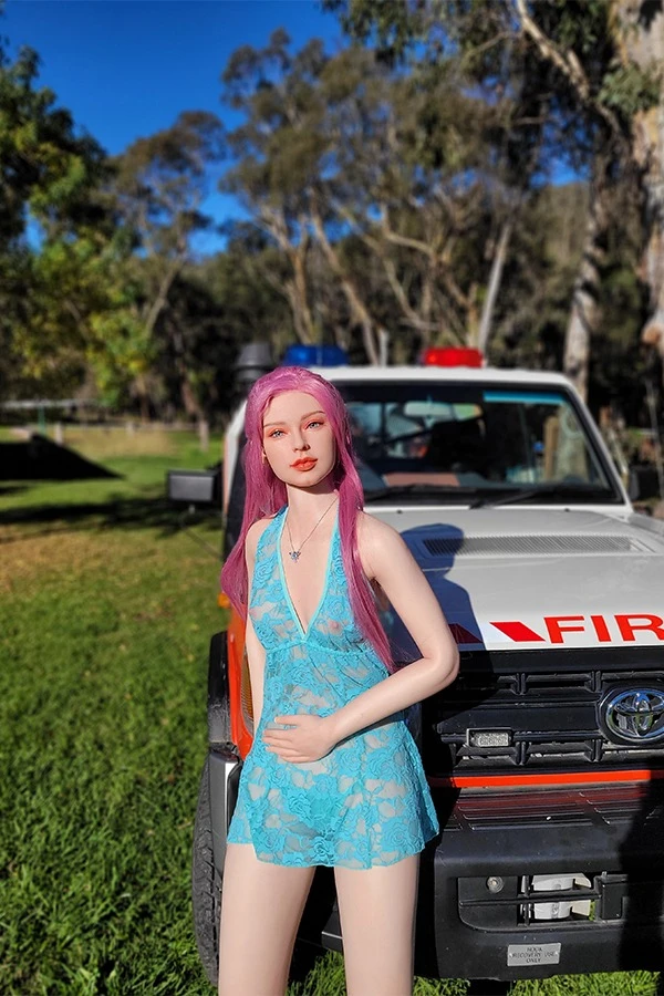 Super Realistic Pink Haired Tall Sex Doll Zariah 171cm