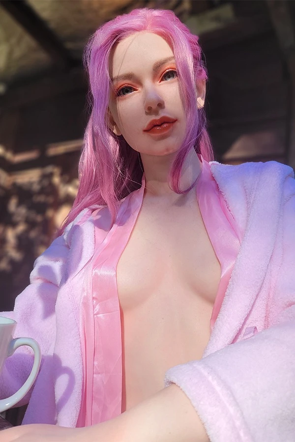 Super Realistic Pink Haired Tall Sex Doll Zariah 171cm