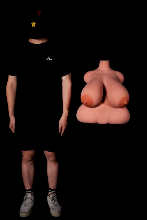 Sexy Huge Breasts STPE Sex Doll Torso Eden 63cm