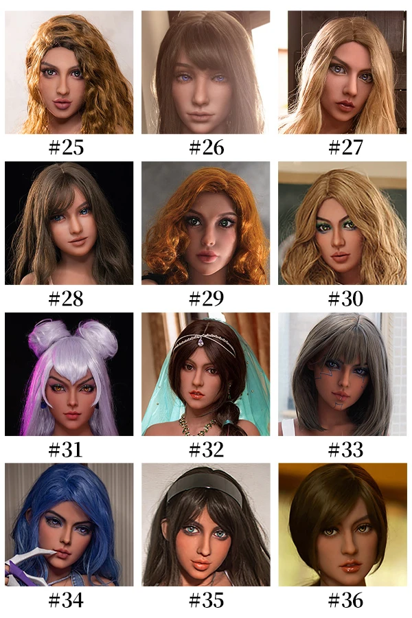 Extra Doll Heads (Funwest Doll)