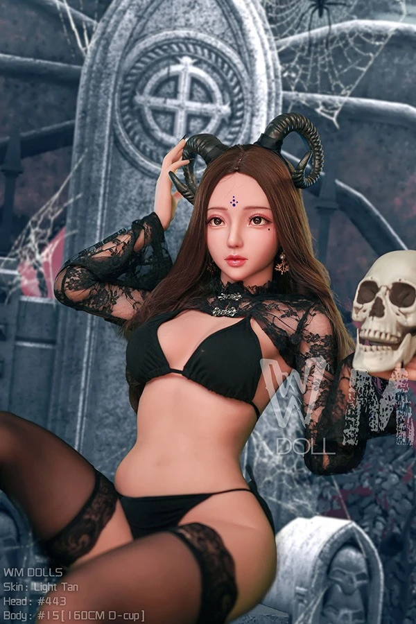 Busty Dark Anime Sex Doll Charley 160cm
