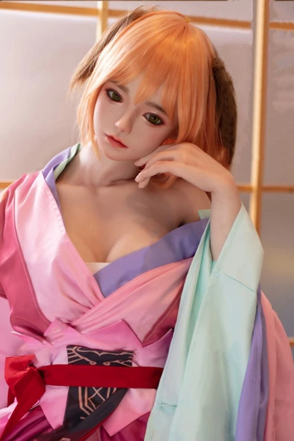 Cute Anime Sex Doll Savanna 150cm (Silicone Head) – Replaceable with Head and Body