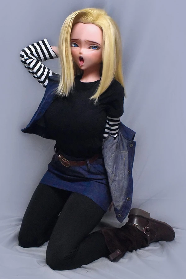 High-end Animation Silicone Android 18 Sex Doll Lazuli 148cm