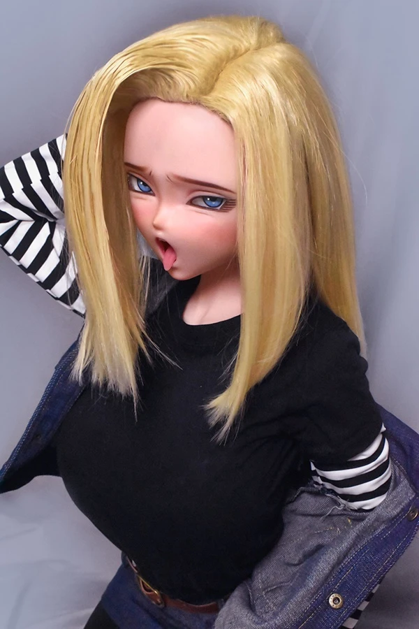 High-end Animation Silicone Android 18 Sex Doll Lazuli 148cm