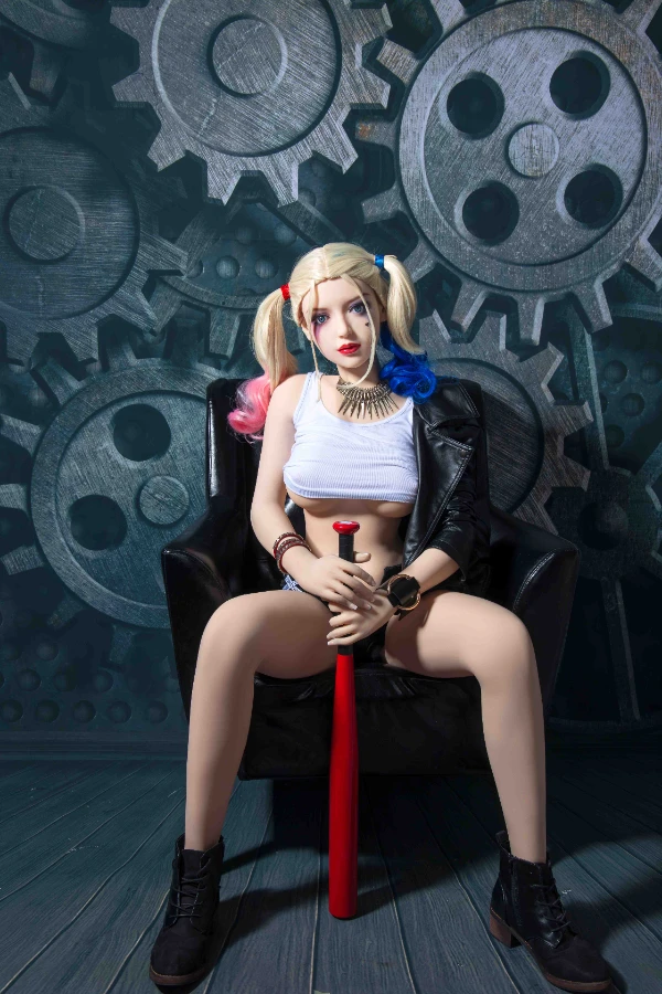 【Special Offer】Fair-skinned Clown Female Doll Harley Quinn 168cm