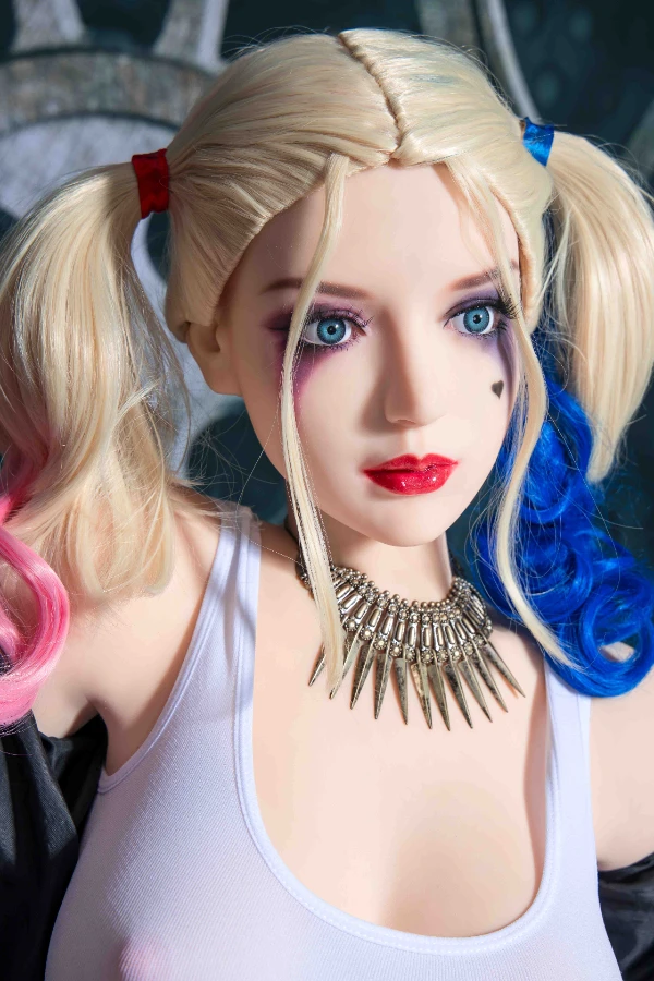 【Special Offer】Fair-skinned Clown Female Doll Harley Quinn 168cm