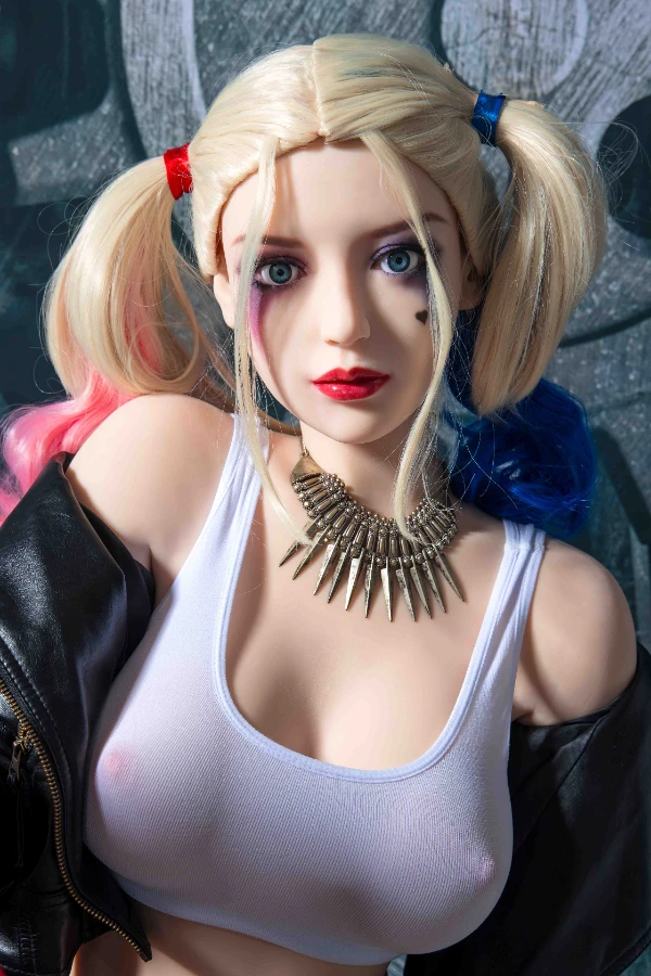 【Special Offer】Fair-skinned Clown Female Doll Harley Quinn 168cm