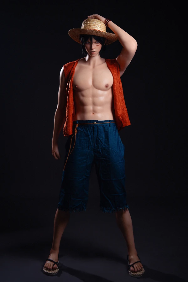 Handsome Tall Cosplay Male Sex Doll Andrew 180cm (Movable Jaw With Oral Structure)