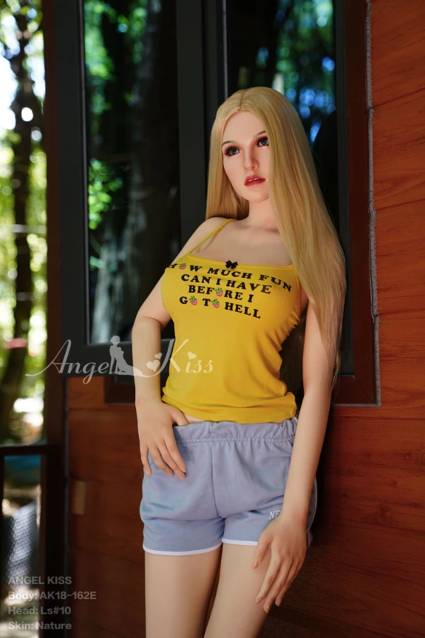 162cm E-cup American Blonde Sex Doll Ruthann