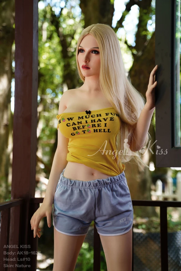 162cm E-cup American Blonde Sex Doll Ruthann