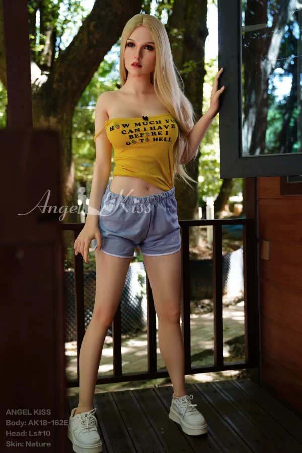 162cm E-cup American Blonde Sex Doll Ruthann