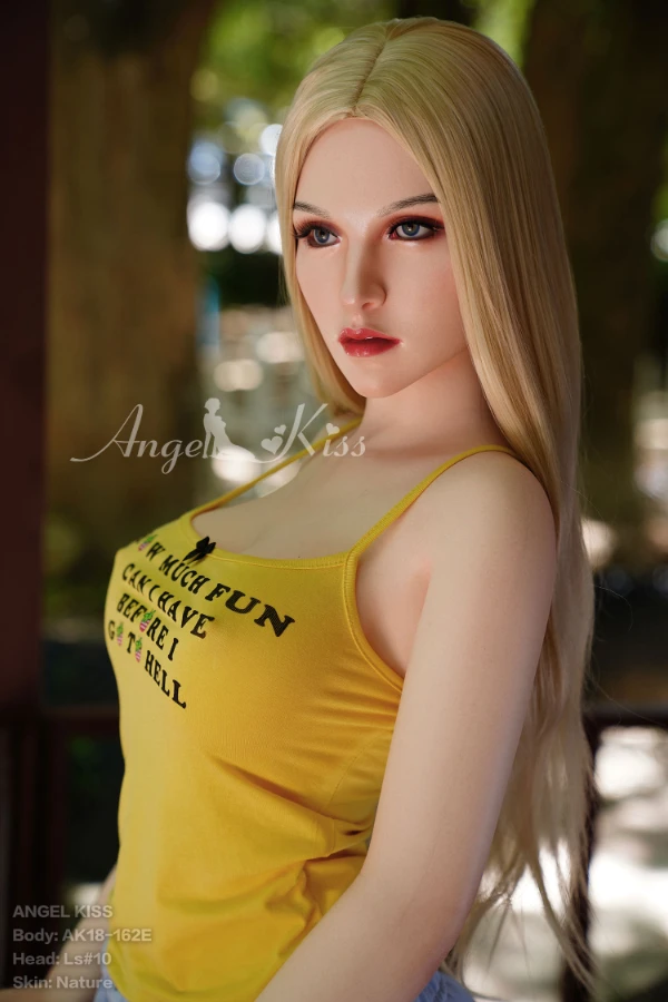 162cm E-cup American Blonde Sex Doll Ruthann