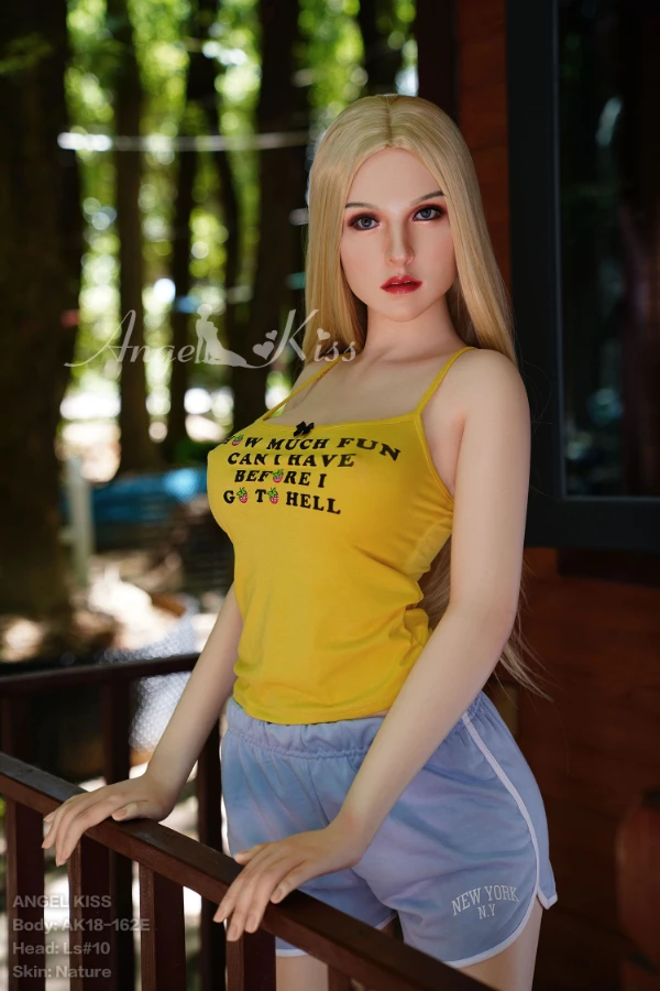 162cm E-cup American Blonde Sex Doll Ruthann