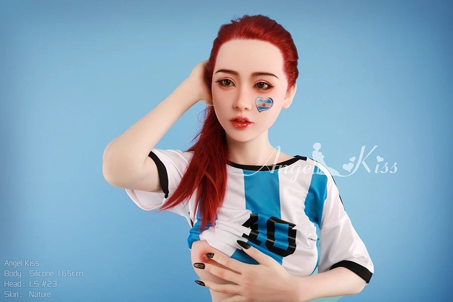 165cm Redhead Football Player Sex Doll Jonnie