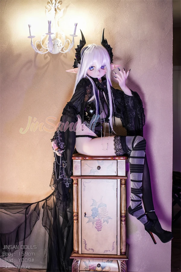 Silver Haired Elf Sex Doll Davina 159cm