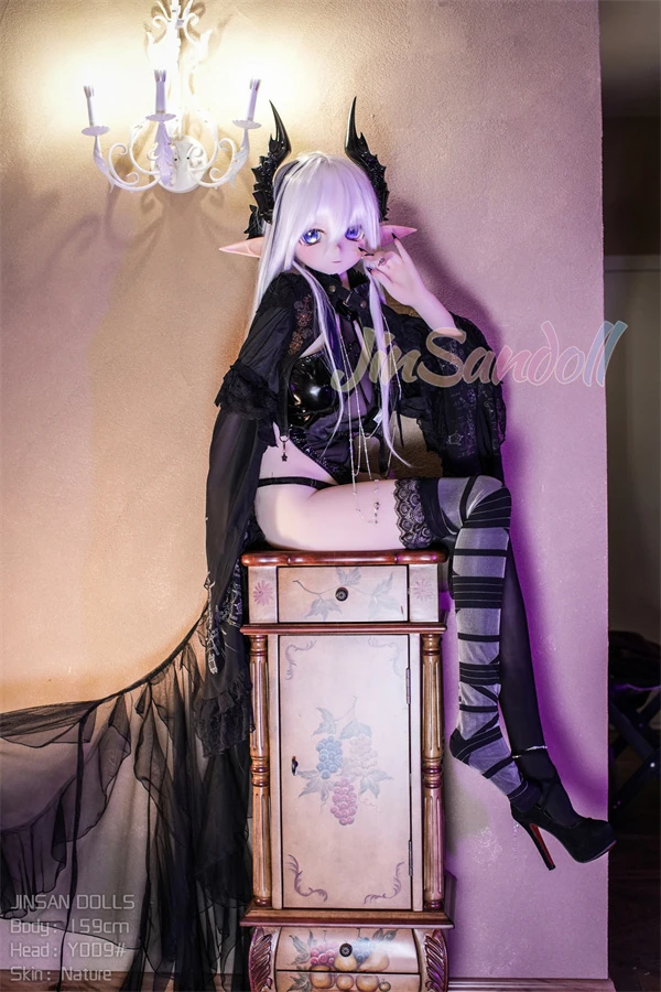 Silver Haired Elf Sex Doll Davina 159cm