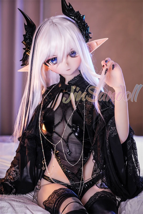 Silver Haired Elf Sex Doll Davina 159cm