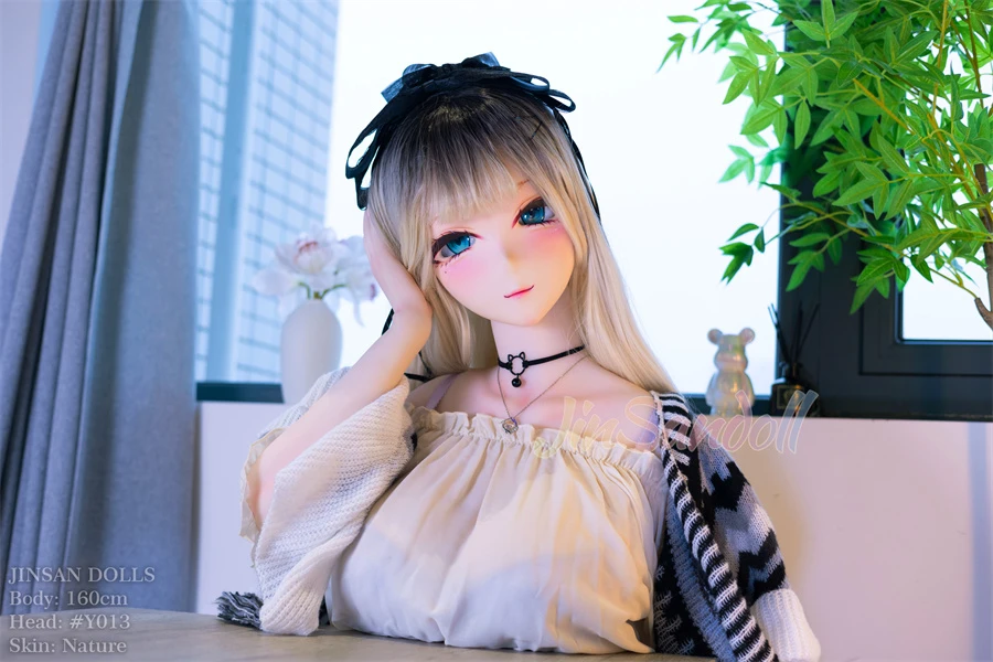 Pretty Blonde Anime Sex Doll Katie 160cm