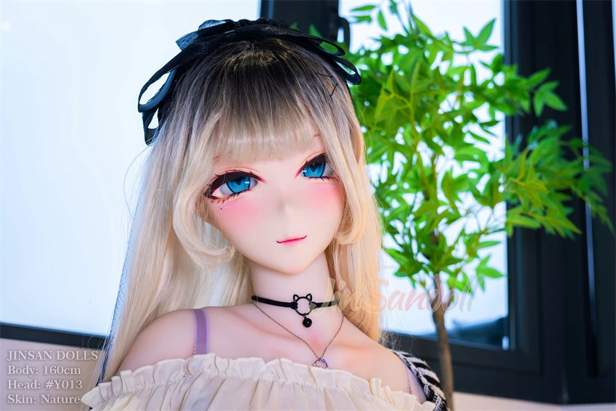 Pretty Blonde Anime Sex Doll Katie 160cm