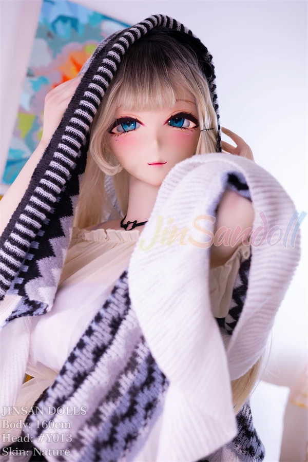 Pretty Blonde Anime Sex Doll Katie 160cm