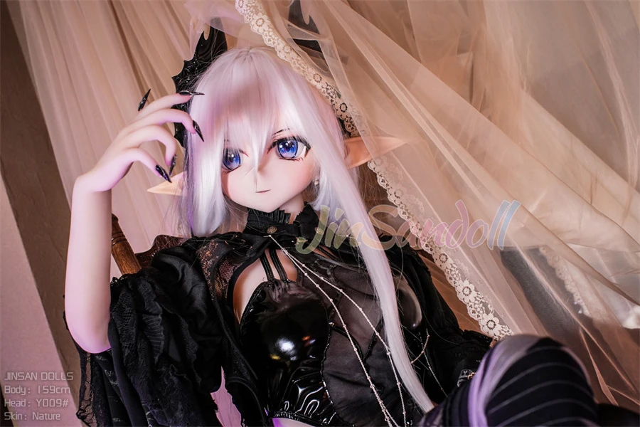 Silver Haired Elf Sex Doll Davina 159cm