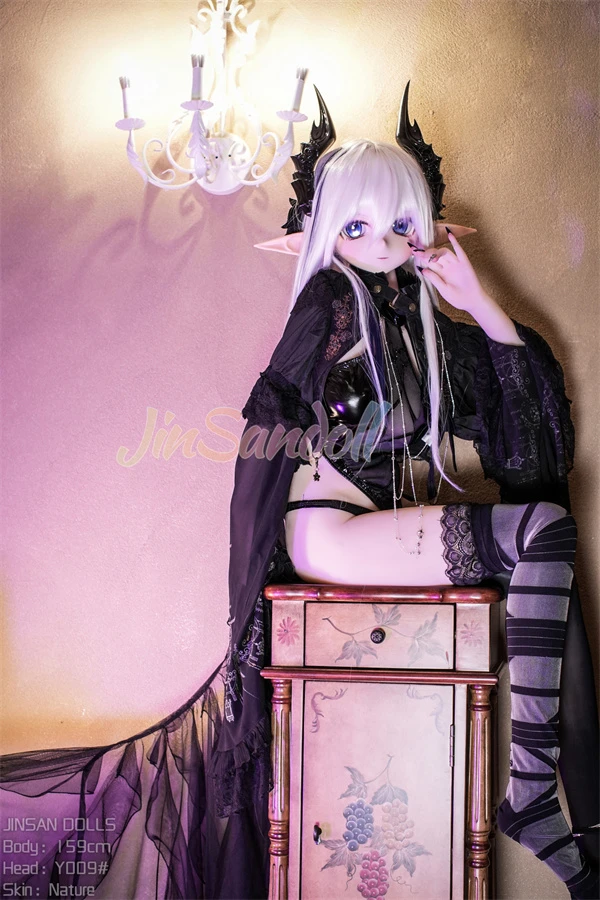 Silver Haired Elf Sex Doll Davina 159cm