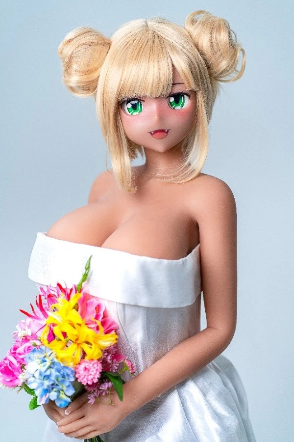 Sexy Blonde Busty Anime Sex Doll Laila 155cm