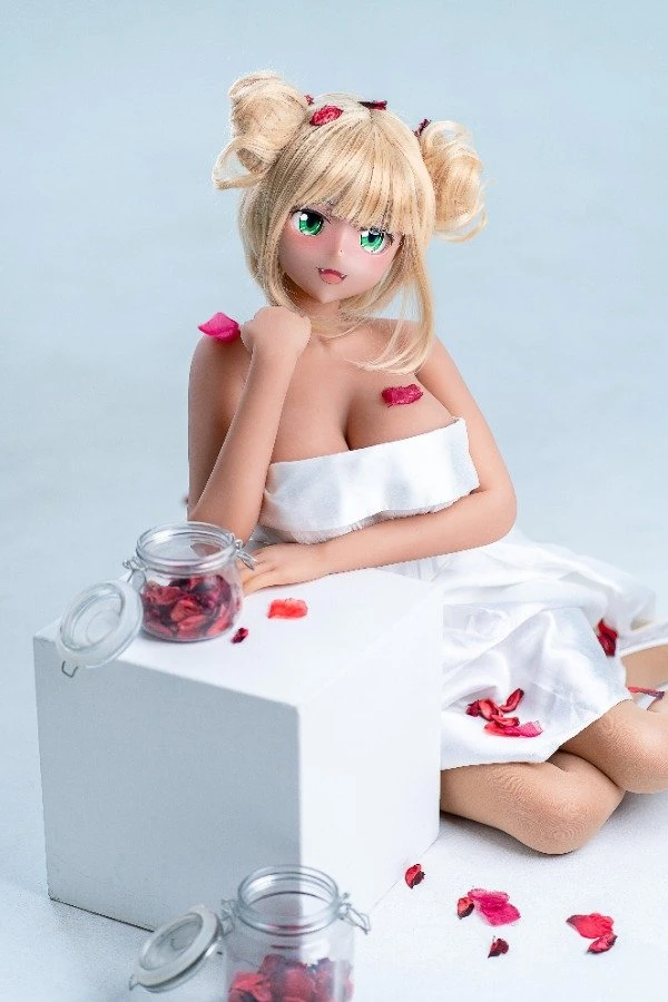 Sexy Blonde Busty Anime Sex Doll Laila 155cm