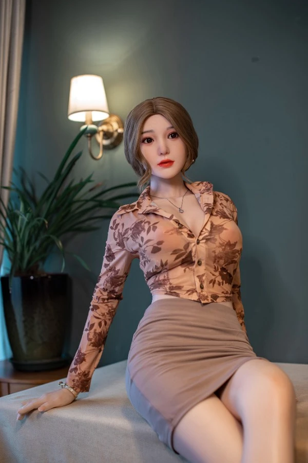 Blonde Full Silicone Sex Doll Mallory 160cm (Replaceable with Head and Body)