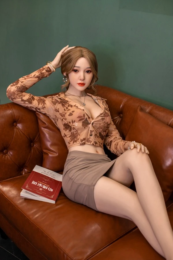 Blonde Full Silicone Sex Doll Mallory 160cm (Replaceable with Head and Body)