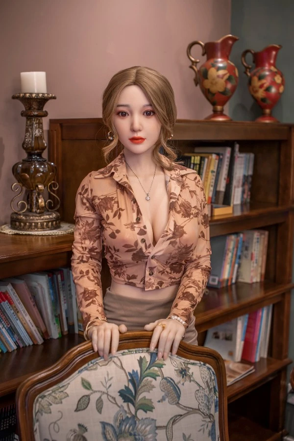 Blonde Full Silicone Sex Doll Mallory 160cm (Replaceable with Head and Body)
