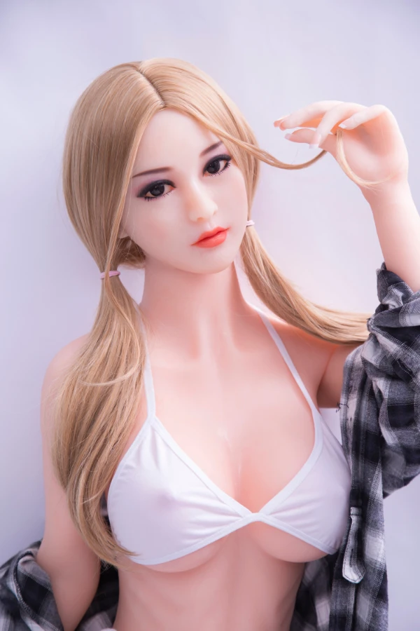 Realistic Fair-Skinned Blonde Sex Doll Kennedy 148cm