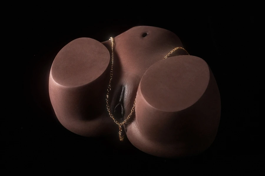 Cocoa Silicone Sex Doll Butt Torso