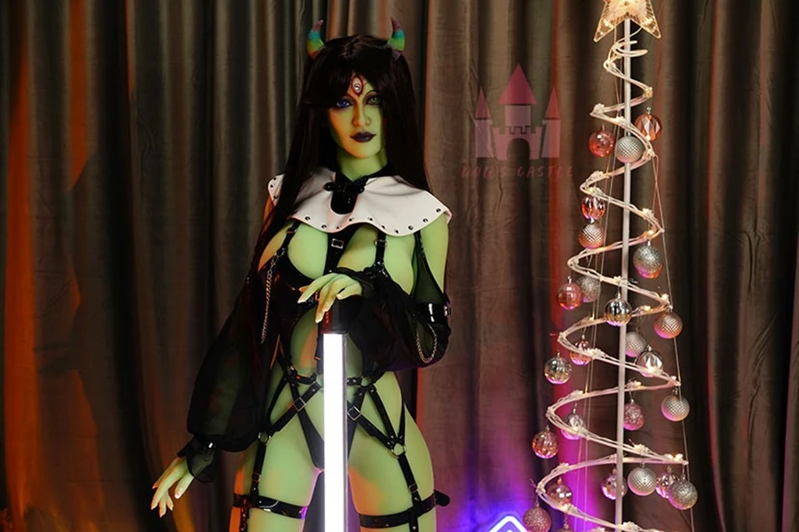 Mysterious Green Skin Alien Sex Doll Ayleen 168cm