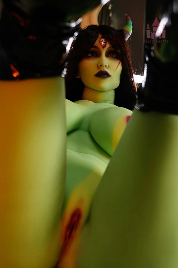 Mysterious Green Skin Alien Sex Doll Ayleen 168cm