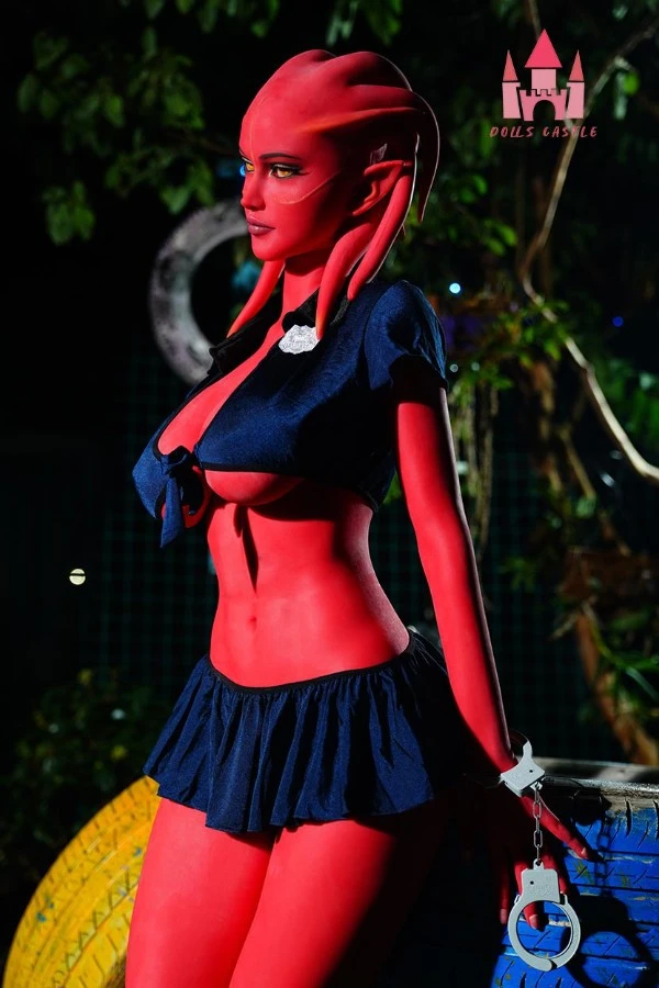 Red-skinned Alien Seductive Sex Doll Braelyn 160cm
