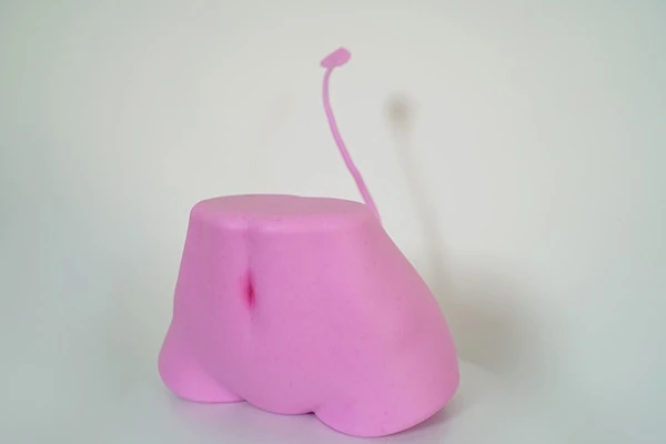 Pink Silicone Succubus Sex Doll Butt