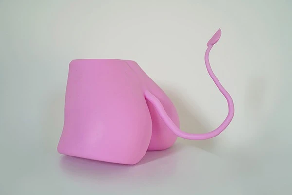 Pink Silicone Succubus Sex Doll Butt