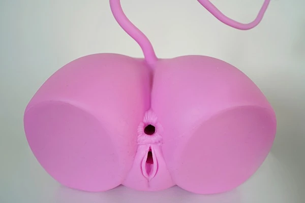 Pink Silicone Succubus Sex Doll Butt