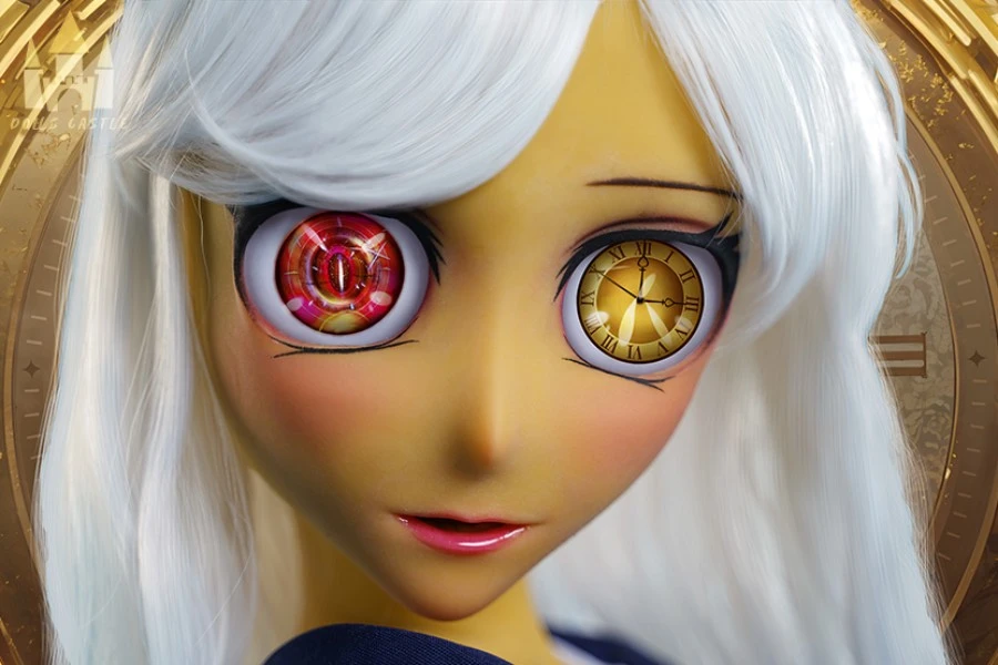 Yellow Skinned Anime Sex Doll Melody 160cm (Non-Removable Head)