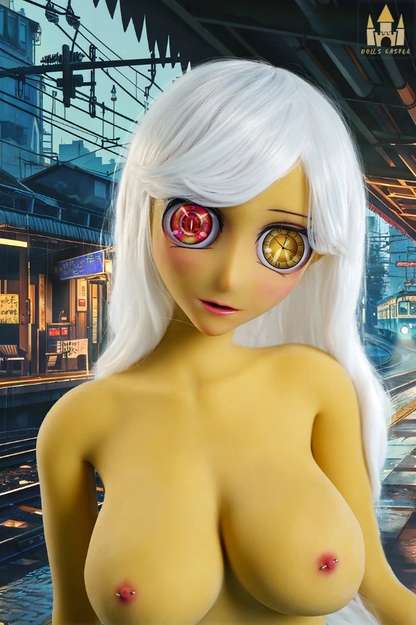 Yellow Skinned Anime Sex Doll Melody 160cm (Non-Removable Head)