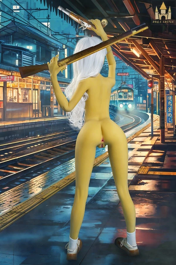 Yellow Skinned Anime Sex Doll Melody 160cm (Non-Removable Head)