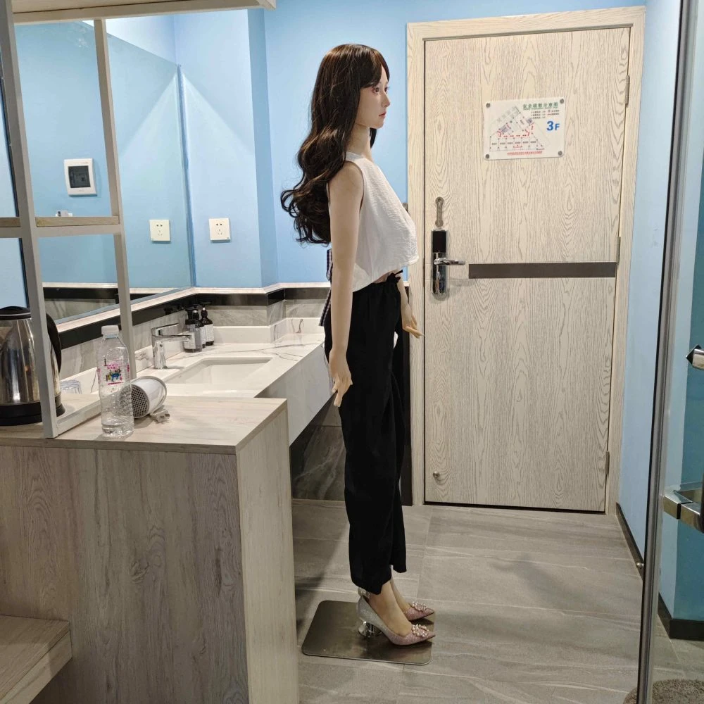 Crotch and Waist Double Stand With Wheels