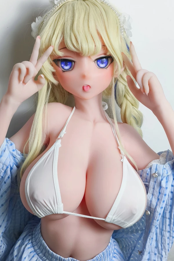 Blonde Busty Comic Sex Doll Furukawa Natsuki 148cm