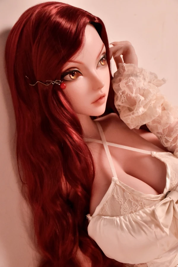 Sexy Redhead Anime Sex Doll Andrea 148cm