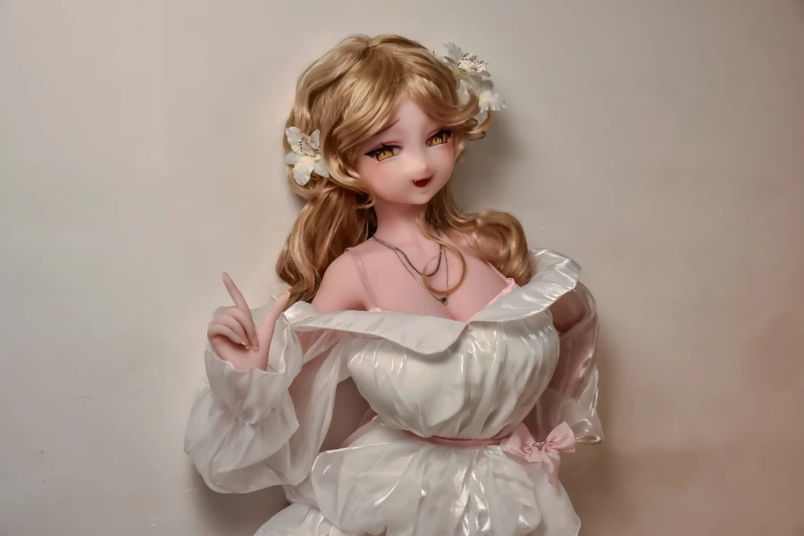 Sexy Curly Hair Big Breasts Manga Sex Doll Blaire 148cm