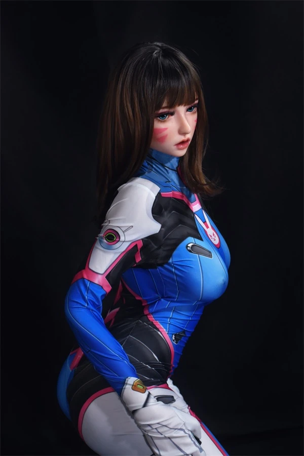 Lifelike Cosplay Overwatch Dva Sex Doll Chloe 150cm